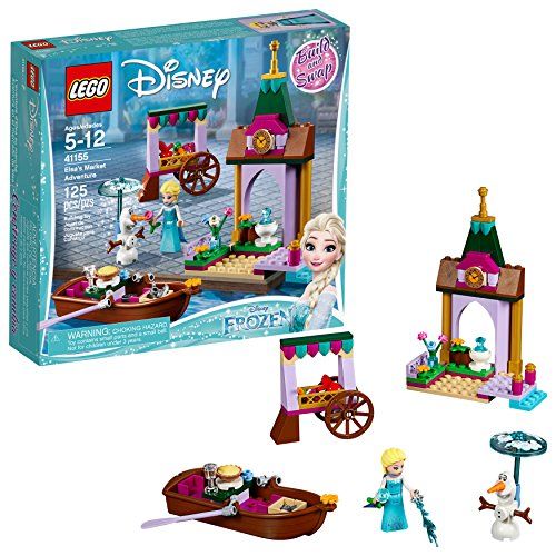  LEGO Disney Frozen Elsa’s Market Adventure 41155 Buildable Toy for Girls and Boys (125 Pieces) (Discontinued by Manufacturer)