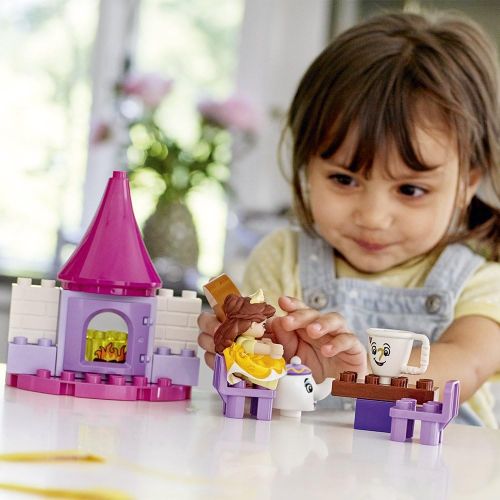  LEGO DUPLO Disney Belle’s Tea Party 10877 Building Blocks (19 Pieces) (Discontinued by Manufacturer)