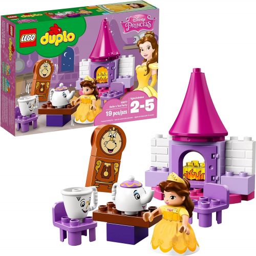  LEGO DUPLO Disney Belle’s Tea Party 10877 Building Blocks (19 Pieces) (Discontinued by Manufacturer)