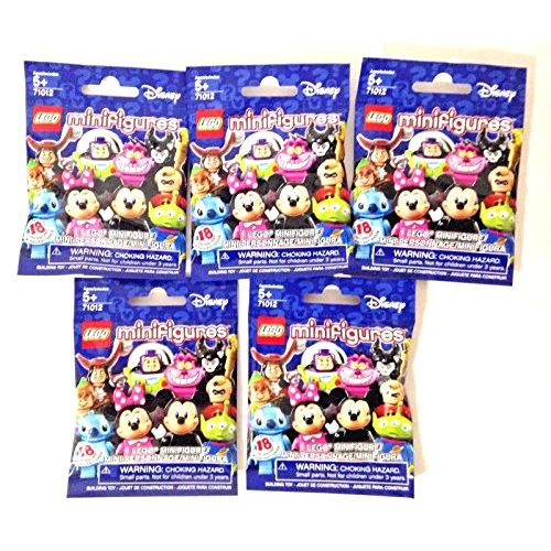  LEGO Disney Minifigures Bundle of 5 (71012) Styles May Vary