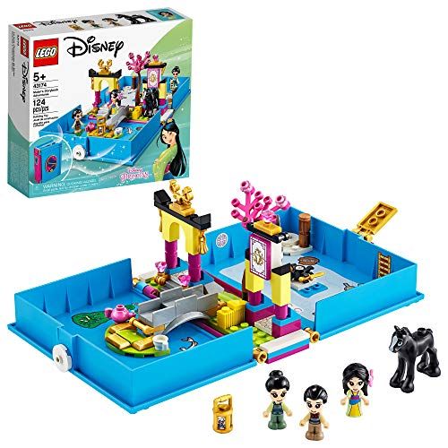  LEGO Disney Mulan’s Storybook Adventures 43174 Creative Building Kit, New 2020 (124 Pieces)