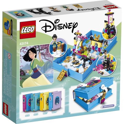  LEGO Disney Mulan’s Storybook Adventures 43174 Creative Building Kit, New 2020 (124 Pieces)