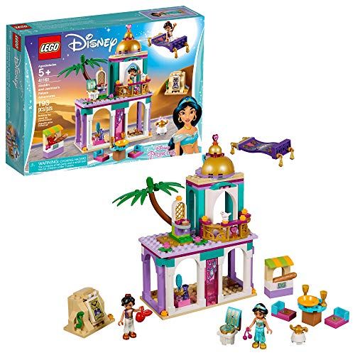  LEGO Disney Aladdin and Jasmine’s Palace Adventures 41161 Building Kit (193 Pieces) (Discontinued by Manufacturer)