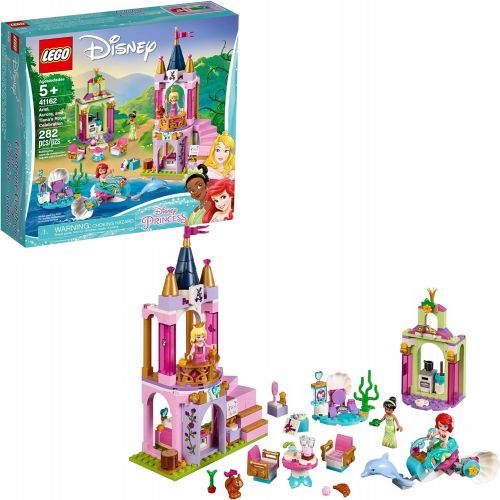  LEGO Disney Aurora, Ariel and Tiana’s Royal Celebration 41162 Building Kit (282 Pieces) (Discontinued by Manufacturer)