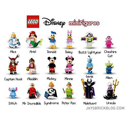  Lego the Disney Series Minifigures Complete Unopened Set of 18 (71012)