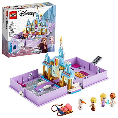  LEGO Disney Anna and Elsa’s Storybook Adventures 43175 Creative Building Kit for Fans of Disney’s Frozen 2 (133 Pieces)