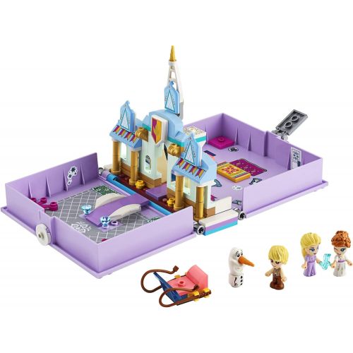  LEGO Disney Anna and Elsa’s Storybook Adventures 43175 Creative Building Kit for Fans of Disney’s Frozen 2 (133 Pieces)