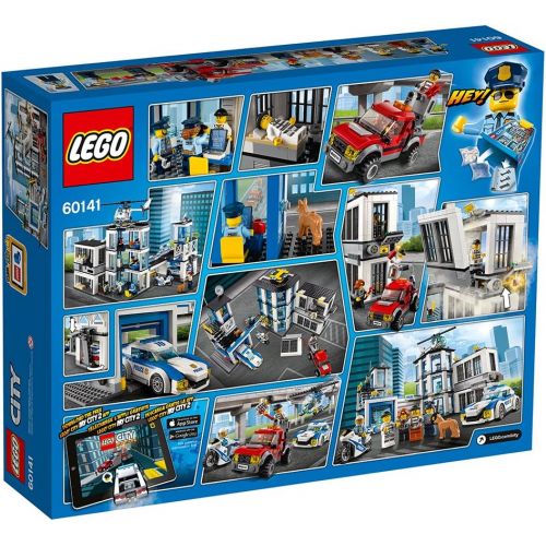  [무료배송]2일배송/레고시 경찰서 건물 키트 60141  LEGO City Police Station 60141 Building Kit with Cop Car, Jail Cell, and Helicopter, Top Toy and Play Set for Boys and Girls (894 Pieces) (Discontinued by Manufacturer)