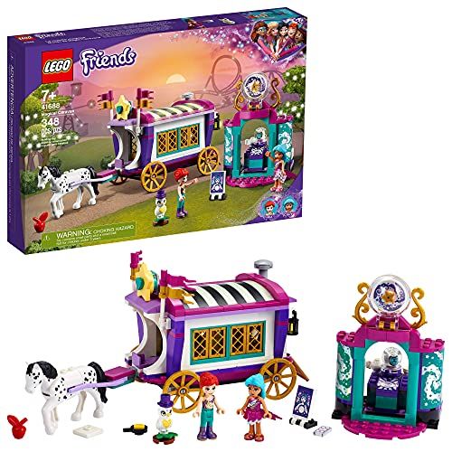  LEGO Friends Magical Caravan 41688 Building Kit; Magic Caravan Toy for Creative Kids Who Love Vehicles; New 2021 (348 Pieces)