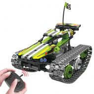 BIRANCO. Remote Control Car for Boys - RC Tracked Racer Building Blocks Set Kit, Fun, Educational, Learning, STEM Toys for Kids Age 8, 9, 12, 13 and 14 Year Old Boy Gift Ideas