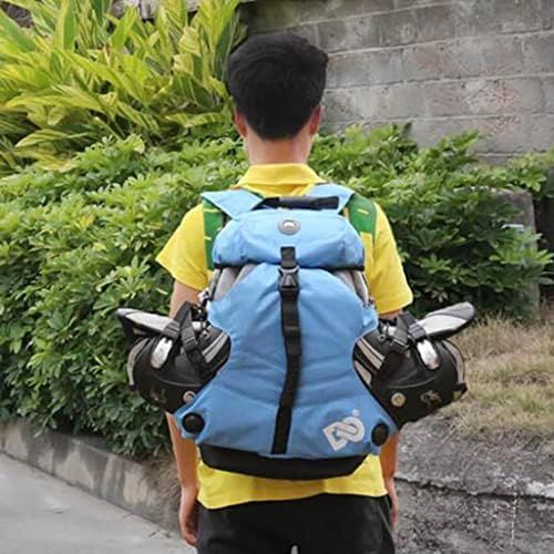  LEIPUPA Quad Skate Roller Bag Backpack Skatepack Outdoor Skates Carrying Shoulder for Youth Adults Skating