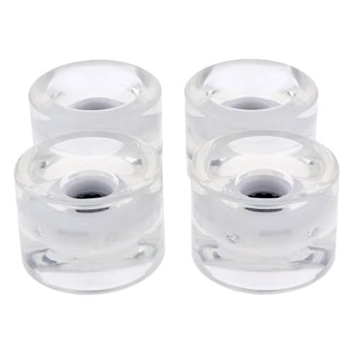  LEIPUPA 4pcs 70mm Longboard Light Up Wheels Flashing Skateboard Cruiser Repair Rebuild