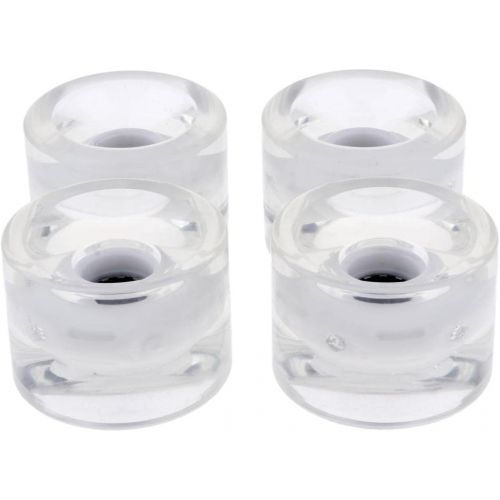  LEIPUPA 4pcs 70mm Longboard Light Up Wheels Flashing Skateboard Cruiser Repair Rebuild