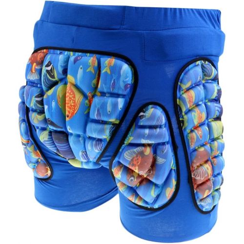  LEIPUPA Kids Padded Shorts Compression Pants for Ski Snowboard Skate Hockey Cycling Hip Butt Protection Gear Equipment - Select Colors Sizes