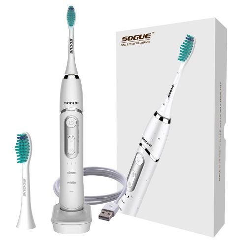  LEJIE SOGUE Electric Toothbrush,Wireless inductive charging Sonic Toothbrush,30 Days Use With Smart Dual...