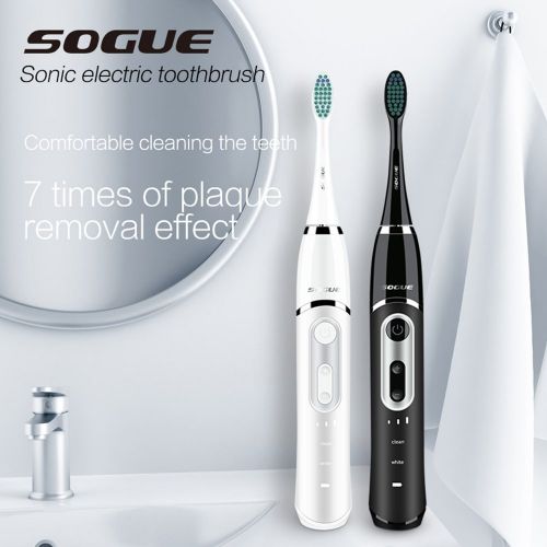  LEJIE SOGUE Electric Toothbrush,Wireless inductive charging Sonic Toothbrush,30 Days Use With Smart Dual...