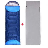 LEJZH Sleeping Bag,Extra Large Lightweight Portable Spliced Envelope Comfort Warm Sleeping Bags with Compression Sack Waterproof for Traveling Camping Outdoor