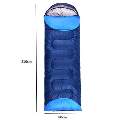  LEJZH Sleeping Bag,Extra Large Lightweight Portable Spliced Envelope Comfort Warm Sleeping Bags with Compression Sack Waterproof for Traveling Camping Outdoor