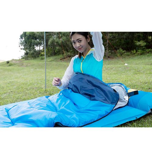  LEJZH Sleeping Bag,Extra Large Lightweight Portable Spliced Envelope Comfort Warm Sleeping Bags with Compression Sack Waterproof for Traveling Camping Outdoor