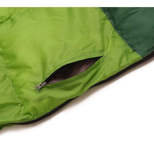  LEJZH Camping Sleeping Bag,Lightweight Waterproof Compact Envelope Sleeping Bags Great for 3 Season Warm Weather,Perfect for Outdoor Backpacking Hiking