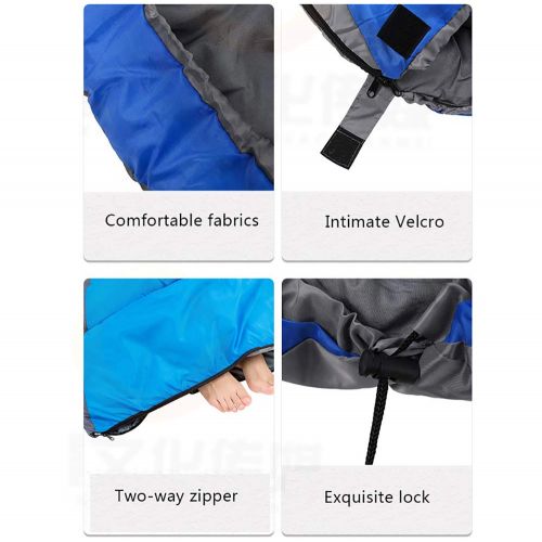  LEJZH Wearable Sleeping Bag, Portable Lightweight & Waterproof 3 Season Walking Sleeping Bags with Zippered Holes for Arms and Feet for Indoor & Outdoor Use Hiking Camping