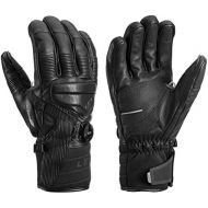 [아마존베스트]LEKI Progressive Tune Leather Boa MF Touch Glove - Mens Black, 9