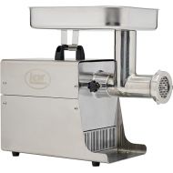 LEM Products BigBite #8 Meat Grinder, 0.50 HP Stainless Steel Electric Meat Grinder Machine, Ideal for Regular Use