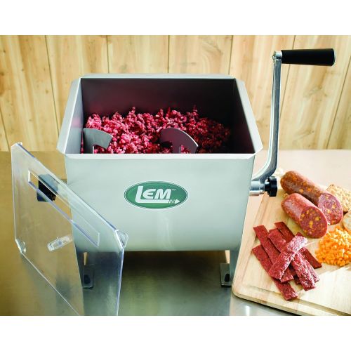  LEM Product 654 Stainless Steel Manual Meat Mixer