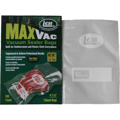  LEM Products 1230 Vacuum Sealer Bags