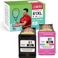 LEMERO Remanufactured Ink Cartridge Replacement for HP 61 61XL Ink Cartridge Combo Pack for HP Officejet 4635 Envy 4500 5530 Deskjet 3510 2542 2544 1510 2549 Printer Ink Cartridges