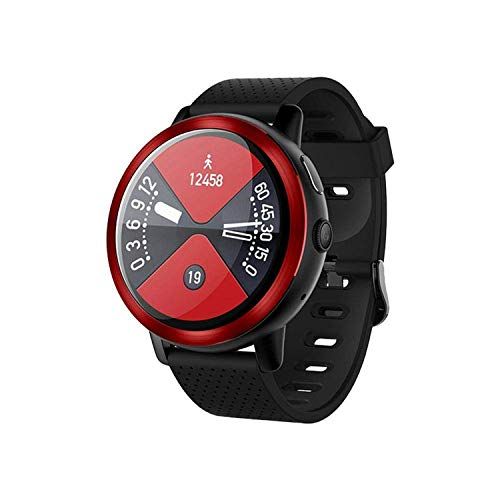  LEMFO. LEMFO LEM8 Smart Watch, Android 7.1.1 4G LTE, 2 MP Camera of Watch Phone, MT6739,2GB + 16GB, 580Mah Battery Bluetooth/GPS/Heart Rate Monitor for Man Woman Red