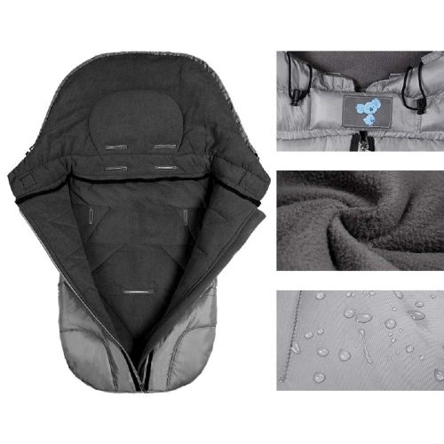  [아마존베스트]LEMONDA Lemonda Winter Outdoor Tour Waterproof Baby Infant Stroller Sleeping Bag Warm Footmuff...