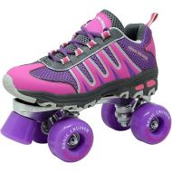 Lenexa Sonic Cruiser 2.0 Unisex Roller Skates - Sneaker Style Quad Skates for Indoor/Outdoor Use | Comfortable Fit Sizes