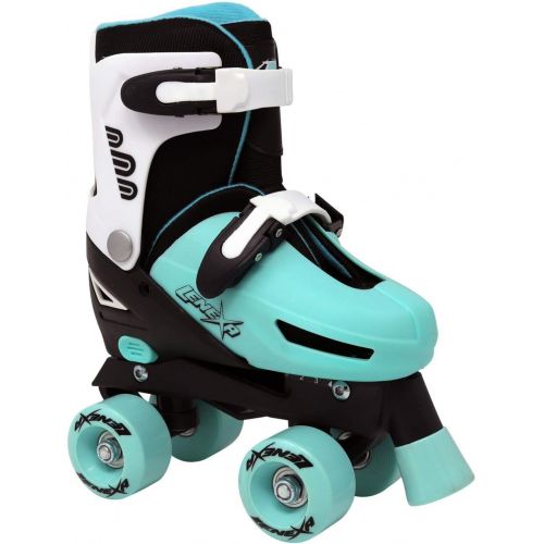  Lenexa Go GRO Adjustable Quad Roller Skate Bundle  Kids Rollerskates with Wrist Guards, Knee Pads, Elbow Pads, and Matching Backpack - Rollerskate Gift Set for Girls and Boys - 2