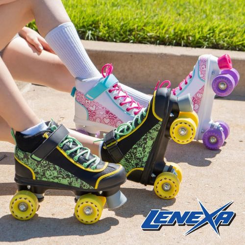  Lenexa Doodle Roller Skates - Kids Roller Skates - Roller Skates for Kids - Roller Skates for Girls - Roller Skates for Boys - Girls Roller Skates