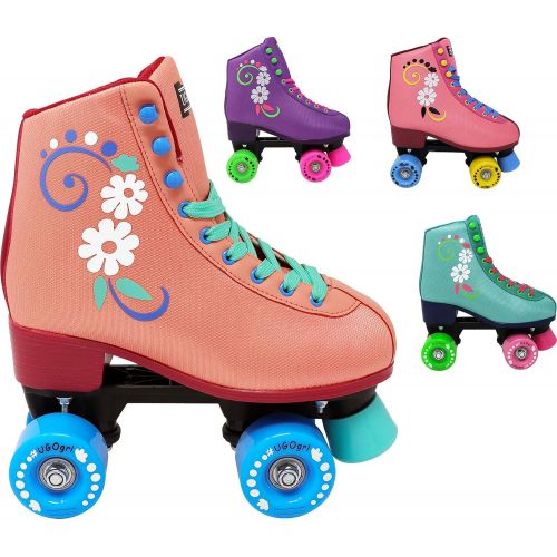  Lenexa uGOgrl Roller Skates - Kids Roller Skates - Roller Skates for Kids - Roller Skates for Girls - Girls Roller Skates - Skates Adult Women - Womens Roller Skates