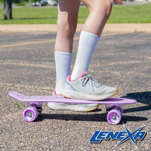  Lenexa Mini Cruiser 22” Complete Skateboard - Kids Skateboard - Long Board - Skateboards for Teens - Boys Skateboard - Girl Skateboard