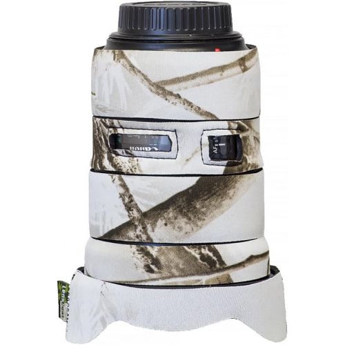  LensCoat Camera Cover Canon 16-35 III F2.8, Camouflage Neoprene Camera Lens Protection Sleeve (Realtree AP Snow) lenscoat