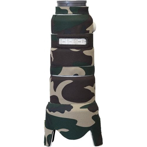  LensCoat Camera Cover Sony 70-200mm f/2.8 GM OSS, Camouflage Neoprene Camera Lens Protection Sleeve (Forest Green Camo) lenscoat