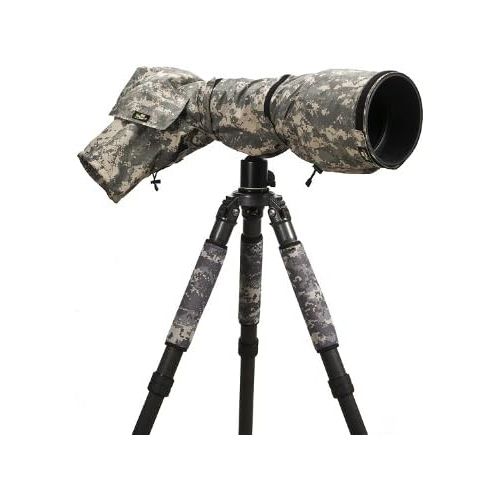  LensCoat Raincoat Pro (Digital Camo) Cover Sleeve Protection for Camera and Lens LCRCPDC
