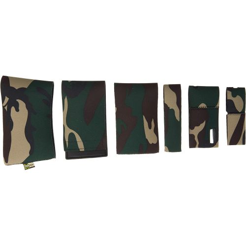  LensCoat Lens Cover for Canon 100-400 is II Camouflage Neoprene Camera Lens Protection (Forest Green Camo) lenscoat