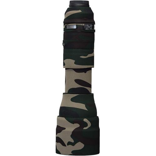  LensCoat Cover Camouflage Neoprene Camera Lens Cover Protection Tamron SP 150-600mm F/5-6.3 Di VC G2, Forest Green (lct1506002fg)