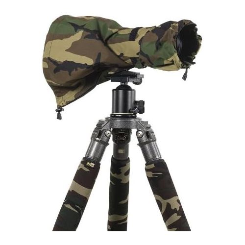  LensCoat LCRSMFG Raincoat RS for Camera and Lens, Medium (Forest Green Camo)
