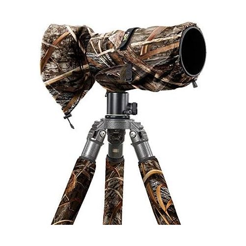  LensCoat Camouflage Camera Lens Rain Water Cover Sleeve Protection Raincoat RS Large, Realtree Max5 (lcrslm5) by LENSCOAT