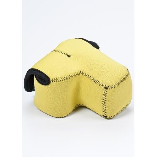  LensCoat BodyBag Bridge neoprene protection camera body bag case (Yellow)