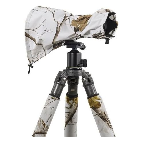  LensCoat LCRSMSN Raincoat RS for Camera and Lens, Medium (Realtree AP Snow)