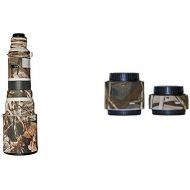 LensCoat Canon 500 Lens Cover (Realtree Max4 HD) LC500M4 & Lens Cover for Canon Extender Set III Camouflage Neoprene Camera Lens Protection (Realtree Max4 HD)