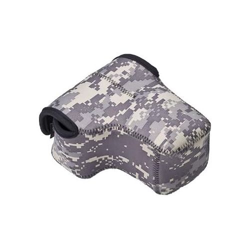  LensCoat BodyBag Compact with Lens camouflage neoprene protection camera body bag case (Digital Camo)