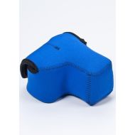 LensCoat BodyBag Bridge neoprene protection camera body bag case (Blue)