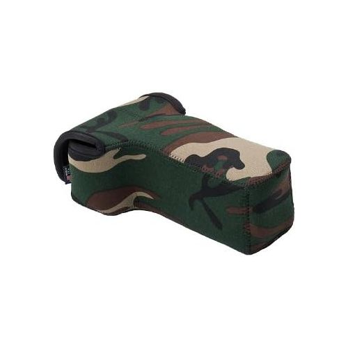  LensCoat BodyBag Compact Telephoto camouflage neoprene protection camera body bag case (Forest Green Camo)